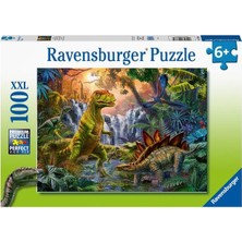 Ravensburger 100 Parça Puzzle Dinozor Oasis 128884