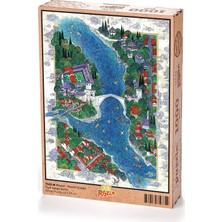 King Of Puzzle Mostar - Nusret Çolpan Ahşap Puzzle 1000 Parça