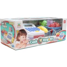 Heticaret Cash Register Elektronik Oyuncak Yazar Kasa Market Kasası Sesli Işıklı