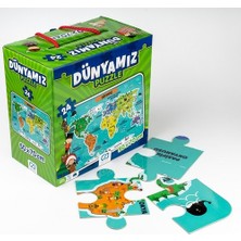 Ca Games 24 Parça Dünyamiz Maxi Boy Eğitici Puzzle - 5025