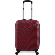 Ççs 5169 4 Tekerlekli Unisex Kabin Boy Valiz Bordo