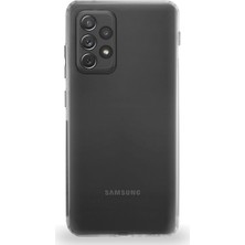 Kzy Samsung Galaxy A52 Tıpalı Kamera Korumalı Şeffaf Premier Kılıf