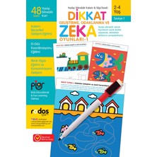 Piar Kids /Dikkat Geliştirme, Odaklanma Ve Zeka Oyunları / Seviye 1 / 2-4 Yaş