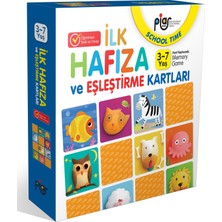 Piar Kids / İlk Hafıza ve Eşleştirme Kartları 3-7 Yaş /Seviye 1