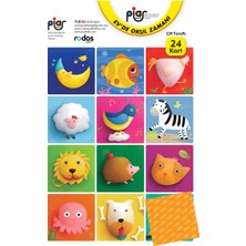 Piar Kids / İlk Hafıza ve Eşleştirme Kartları 3-7 Yaş /Seviye 1