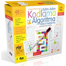 Piar Kids / Adım Adım Kodlama, Algoritma 2-4 Yaş / Seviye 1