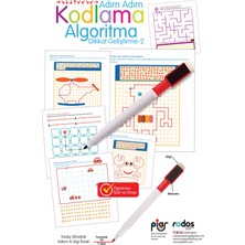 Piar Kids / Adım Adım Kodlama Algoritma Oyun Seti 4-6 Yaş / Seviye 2