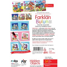 Piar Kids / Farkları Bulun Oyun Seti / Seviye 2