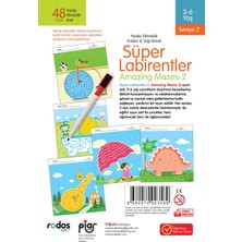 Piar Kids / Süper Labirentler Seviye 2 /3-6 Yaş