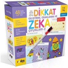 Piar Kids / Dikkat Geliştirme Odaklanma ve Zeka Oyunları /Seviye 2/ 4-6 Yaş