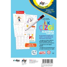 Piar Kids / İlk Çizgi Alıştırmaları Kartları 3-7 Yaş