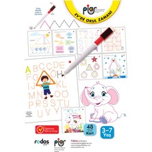 Piar Kids / İlk Çizgi Alıştırmaları Kartları 3-7 Yaş