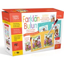 Piar Kids / Farkları Bulun Oyun Seti / Seviye 1