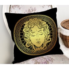 Wovman Gold Medusa Özel Tasarım Kırlent