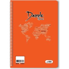 Umut 96 Yaprak Çizgisiz - Düz Spiralli Defter A4 Boy