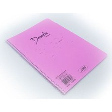 Umut 96 Yaprak Çizgisiz - Düz Spiralli Defter A4 Boy