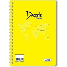 Umut 96 Yaprak Çizgisiz - Düz Spiralli Defter A4 Boy