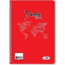 Umut 96 Yaprak Çizgisiz - Düz Spiralli Defter A4 Boy