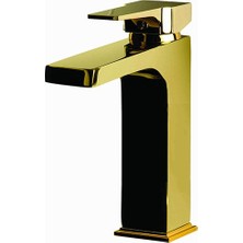 Newarc Aqua Çanak Lavabo Bataryası-Altın
