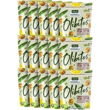 Komili Olibites Limonlu Kekikli Çekirdeksiz Yeşil Zeytin 15X30G