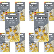 Biyotron Premium A10 İşitme Cihazı Pili 6x10 (60 Adet)
