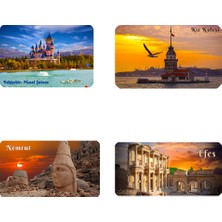 Vera Buzdolabı Magneti Türkiye Şehirleri 10'lu Set
