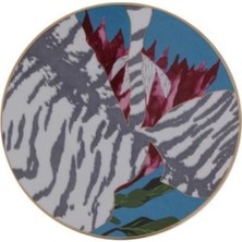 Porland Africa Desen Düz Tabak 21cm