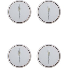 Porland Botanical Desen Düz Tabak 21cm 4'lü 04ALM005042