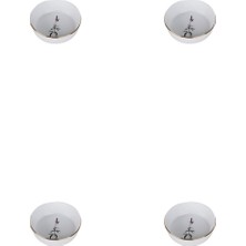 Porland Botanical Desen Kase 16cm 4'lü 04ALM005052