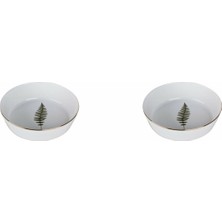 Porland Botanical Desen Kase 24cm 2'li 04ALM005056