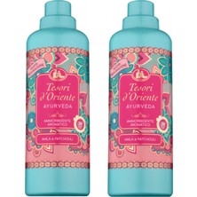 Tesori D'oriente'nin Ayurveda Amla Yağı ve Paçuli Çamaşır Yumuşatıcı 750 ml x 2 60 Yıkama