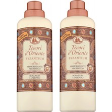 Tesori D'oriente Byzantıum Kara Gül ve Labdanum Çamaşır Yumuşatıcı 750 ml x 2 60 Yıkama