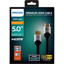 Philips SWL6122E/93 5m HDMI Kablo Altın Uçlu 4K Kablo