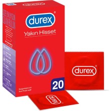 Durex Yakın Hisset 20'li İnce Prezervatif