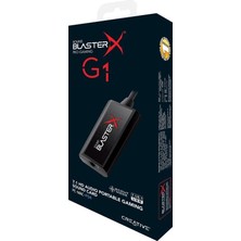 Creative Sound Blasterx G1 7.1 -Hd - 24-Bit / 96 Khz Taşınabilir Oyun USB Dac Ses Kartı