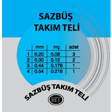 Müzikhal Ticaret Sazbüş Takım Bağlama Saz Teli