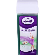 Vi-Vet Vivet Azulen Kartuş Roll On Sir Ağda 100 ml x 3'LÜ + Bez + Kalempar