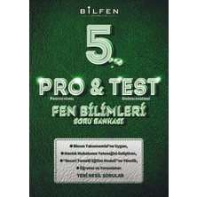 Bilfen Yayınları 5. Sınıf Pro&Test 4'lü Soru Bankası Seti