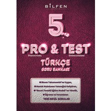 Bilfen Yayınları 5. Sınıf Pro&Test 4'lü Soru Bankası Seti