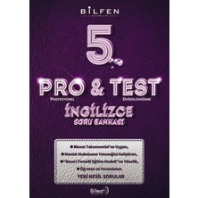 Bilfen Yayınları 5. Sınıf Pro&Test 6'lı Soru Bankası Seti