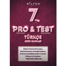 Bilfen Yayınları 7. Sınıf Pro&Test 6'lı Soru Bankası Seti