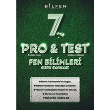 Bilfen Yayınları 7. Sınıf Pro&Test 6'lı Soru Bankası Seti