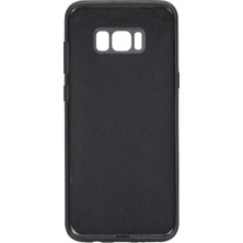 Burkley Samsung Galaxy S8 Plus Siyah Deri Cüzdan Telefon Kılıfı