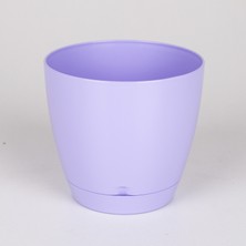 Veramaya Plastik Begonya Saksı No:1 Lila 0,9 Litre 12X11 cm