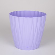 Veramaya Plastik Istiridye Saksı No:3 Lila 3 Litre 18,5X16 cm