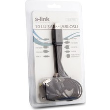 S-Link Slx-10C Usb 10 Lu Şarj Aleti