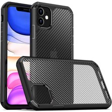 CoverZone Apple iPhone 12  Çzigili Kenarları Renkli Koins Kılıf Siyah