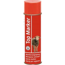 Top Marker Koyun Işaretleme Spreyi Üst Işaretleyici Kırmızı