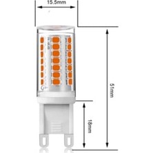 Cata 3 W G9 LED Kapsül Ampul 220V Günışığı CT-4249-G