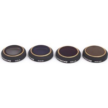 Profisher Dji Mavic Pro Kamera Lens Için 4 Lü Filtre Seti ND4/ND8/ND16 /ND32 Nötür Yoğunluk